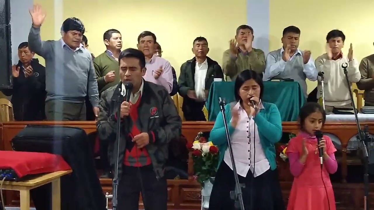 Ministerio Rey de Paz ♥️🌹#HuayllampampaBaja#Iglesia Bienaventurado estrella de la mañana 🌹♥️