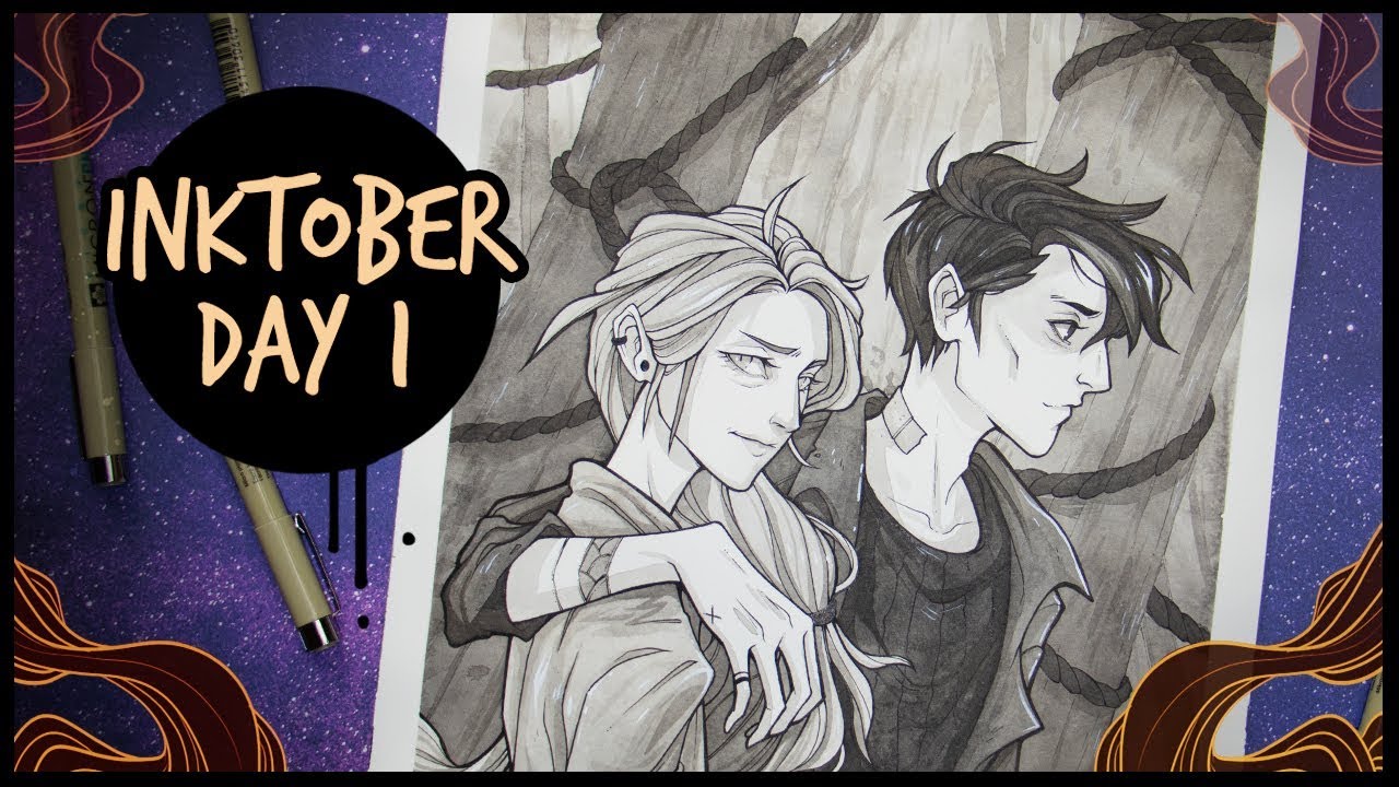 💀 Inktober 2018 • Day 1 • Let's get Started!