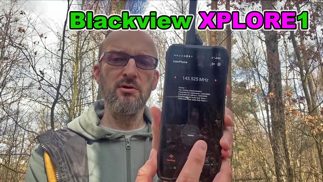 Blackview XPLORE 1 Walkie-Talkie - smartfon dla kr&oacute;tkofalowca! Android + radiotelefon FM i DMR