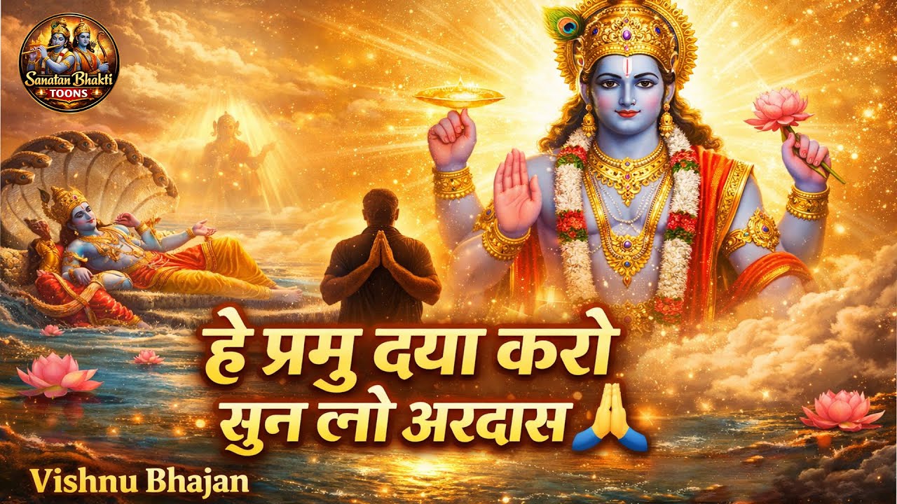 He Prabhu Daya Karo 🙏 | Shri Vishnu Bhajan | Peaceful Vishnu Ji Bhajan