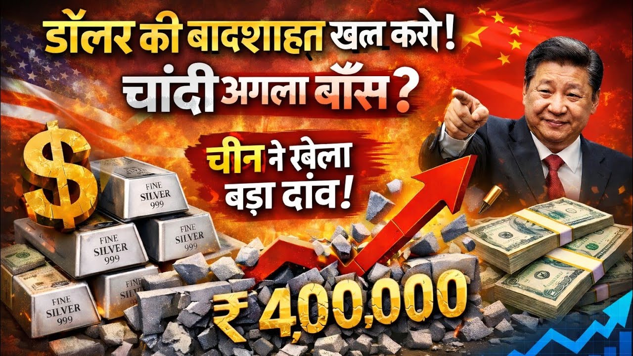 क्या Silver गिराएगा Dollar को? | Global Currency War Explained 