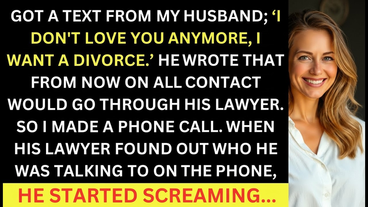 My Husband Told Me to Call His Lawyer — He Regretted It Instantly