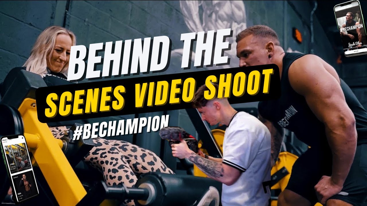 BEHIND THE SCENES // GYM VIDEO SHOOT