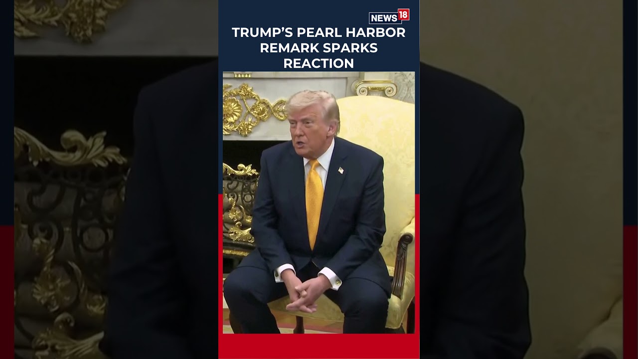 Заявление президента Трампа о Перл-Харборе ошеломило премьер-министра Японии во время переговоров...
