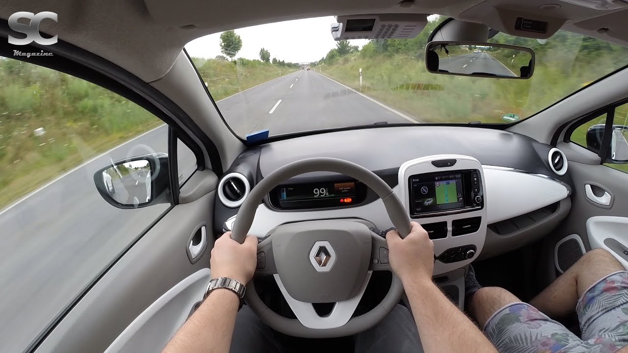 Renault ZOE (2016) on German Country Roads - POV Test Drive