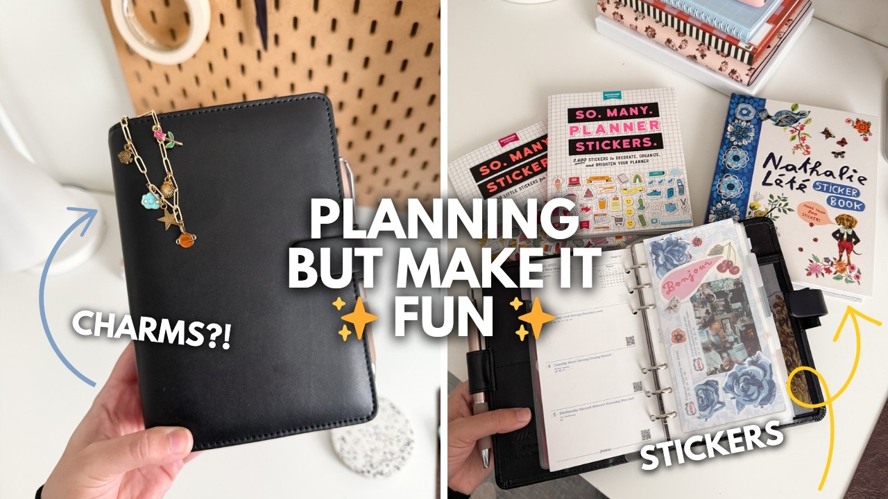use a PLANNER to ROMANTICIZE YOUR LIFE✨ (my everyday planning routine)