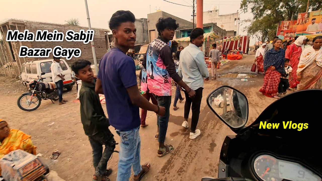 Mela Mein Sabji Bazar New Vlog 👍||#couplevlogs #newvlog #viralvlog 