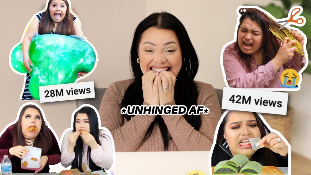 Reacting to my Old Viral Videos | Karina Garcia