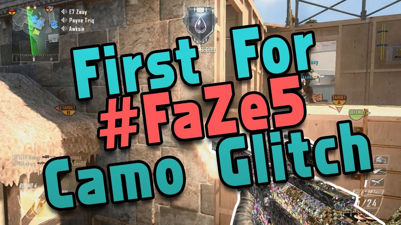 First For #FaZe5 - Weird Camo @Banks @FaZeLinkzy