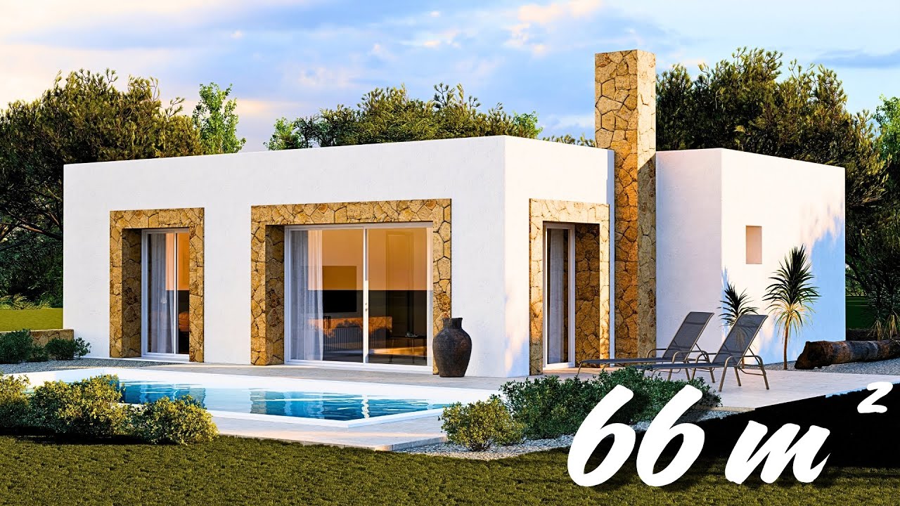 Tiny House 66m² in modern Mediterranean style (1 BEDROOM)