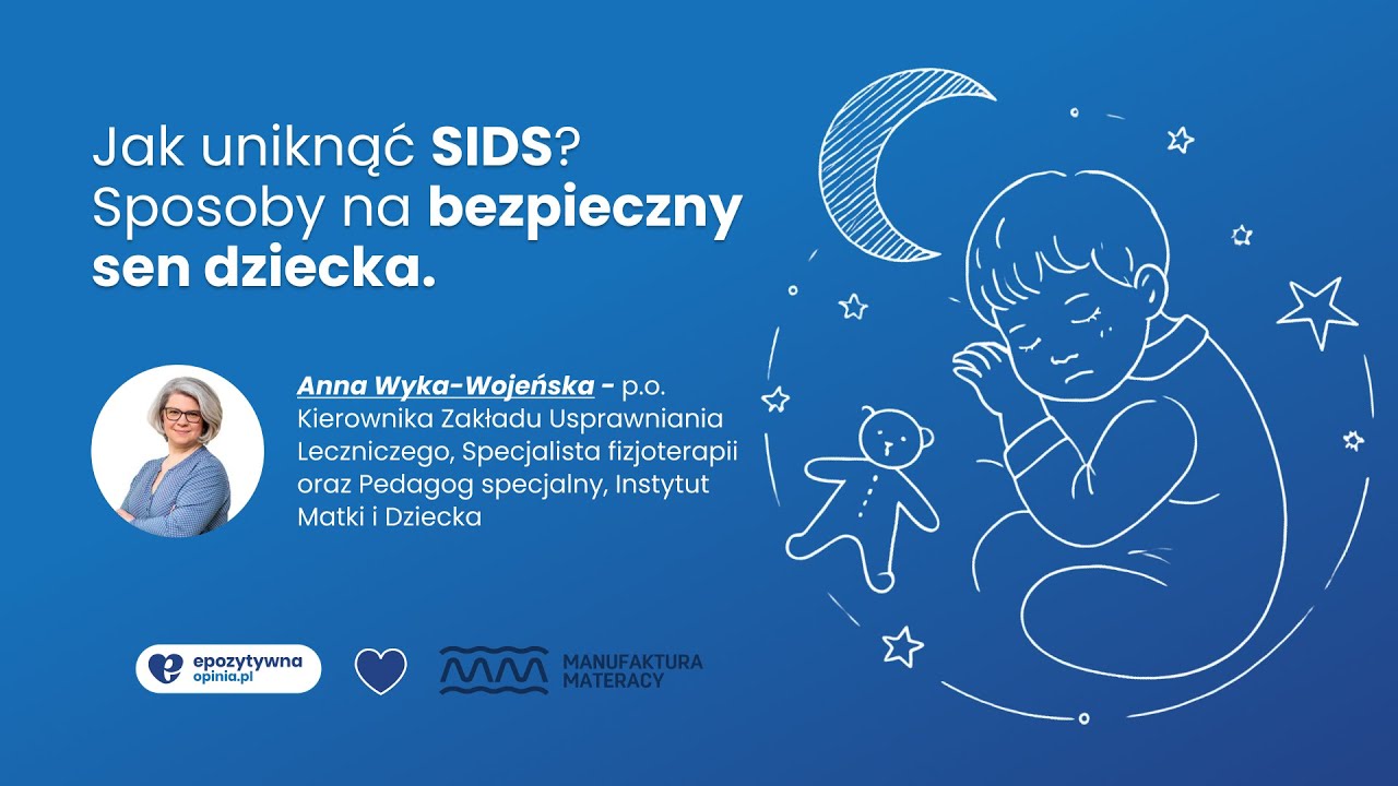 Jak uniknąć SIDS? Rekomendacje eksperta z Instytutu Matki i Dziecka | EPO & Manufaktura Materacy