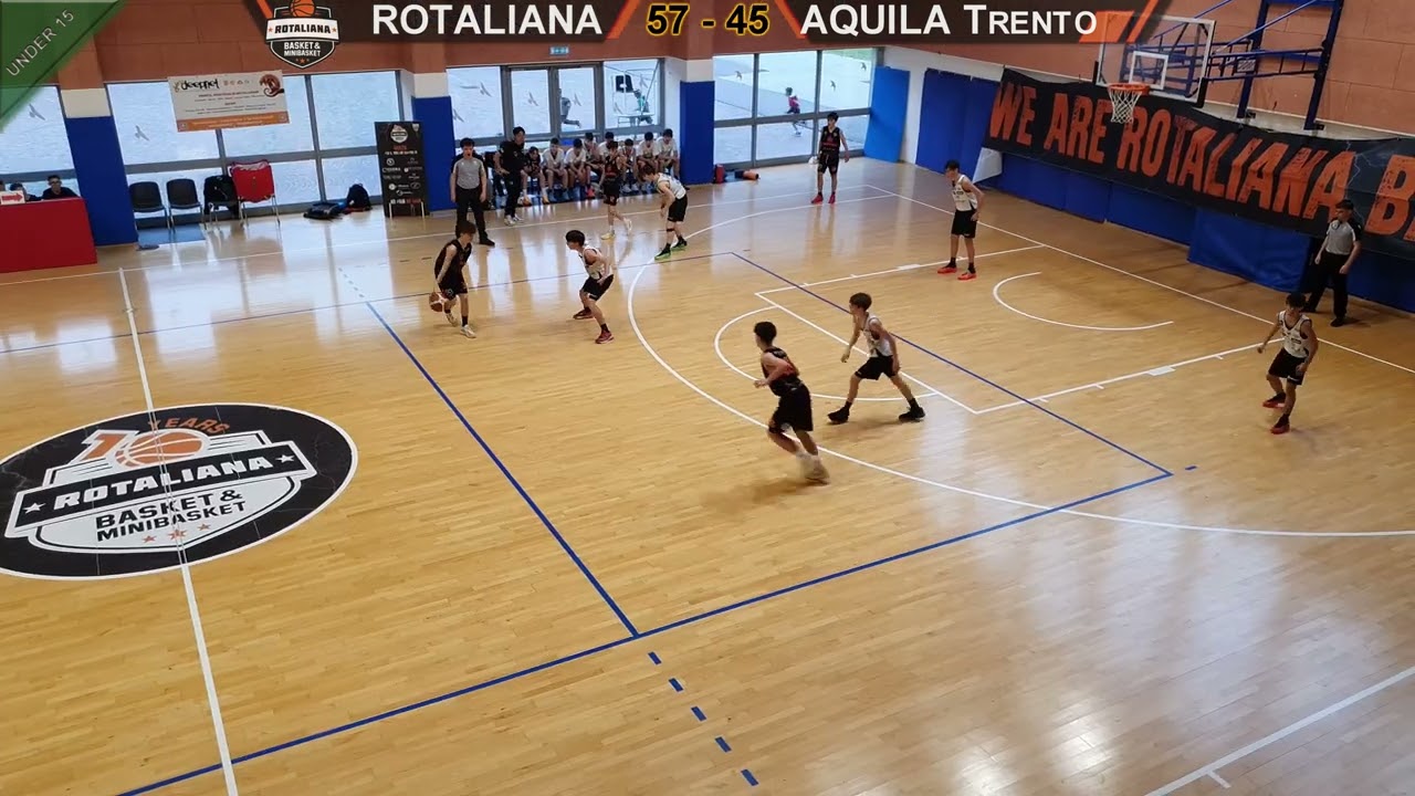 🏀Under15 Silver - Finale Trentino-Alto Adige 2025 - Rotaliana 74 - 65 Aquila Trento #pallacanestro