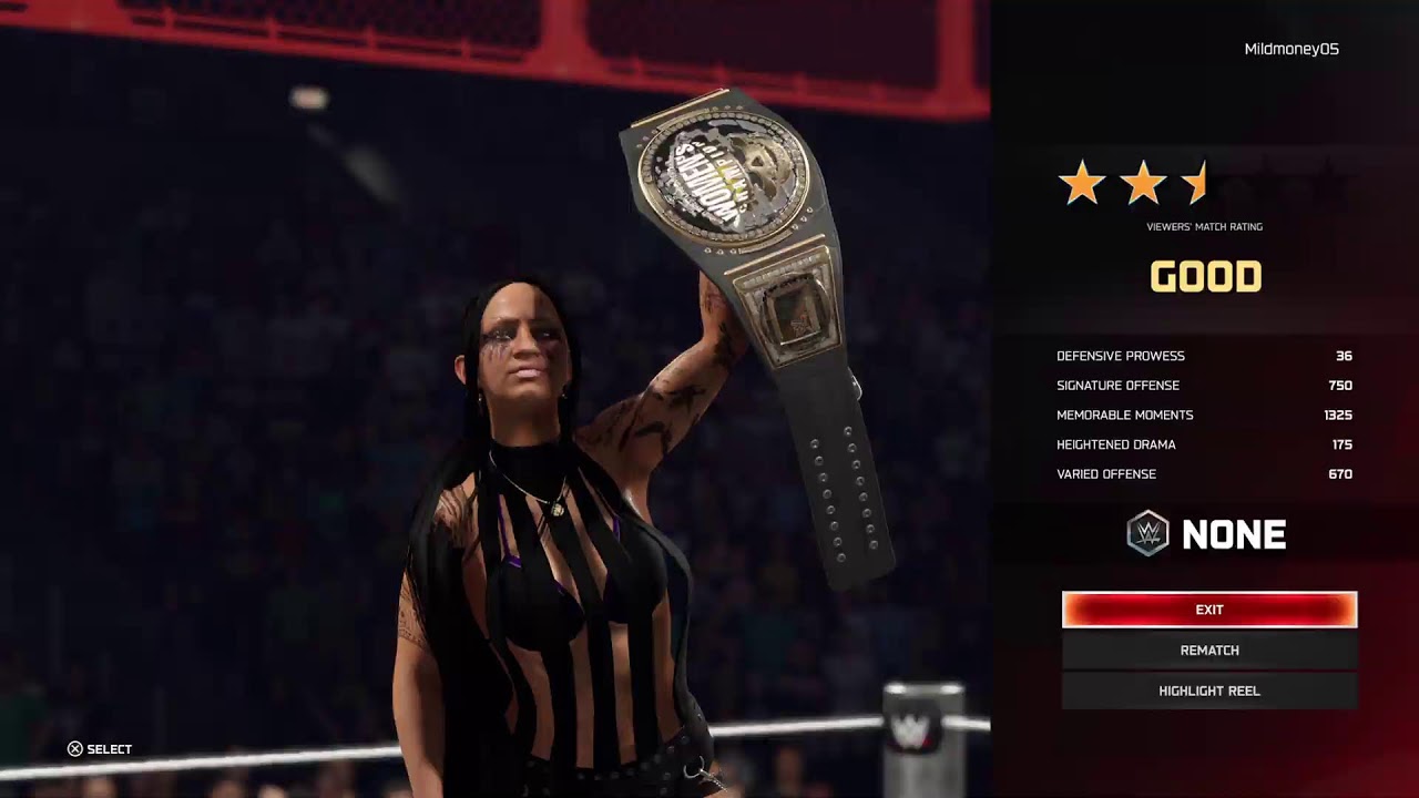 WWE2K25 UNIVERSE MODE 628