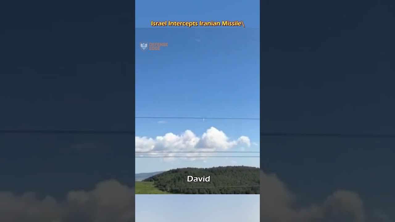 Израиль перехватил иранские баллистические ракеты!
