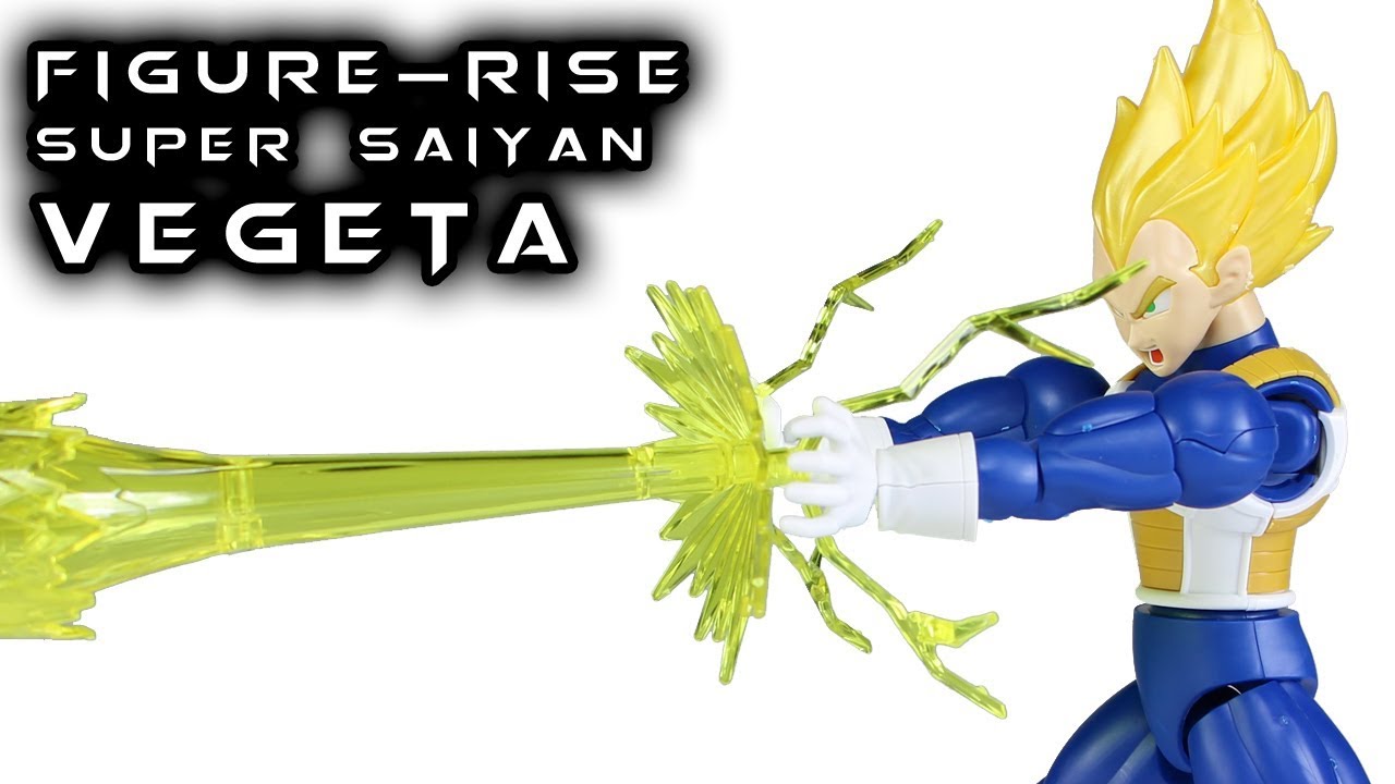 Figure-rise Standard SUPER SAIYAN VEGETA Dragon Ball Z Model Kit Toy Review
