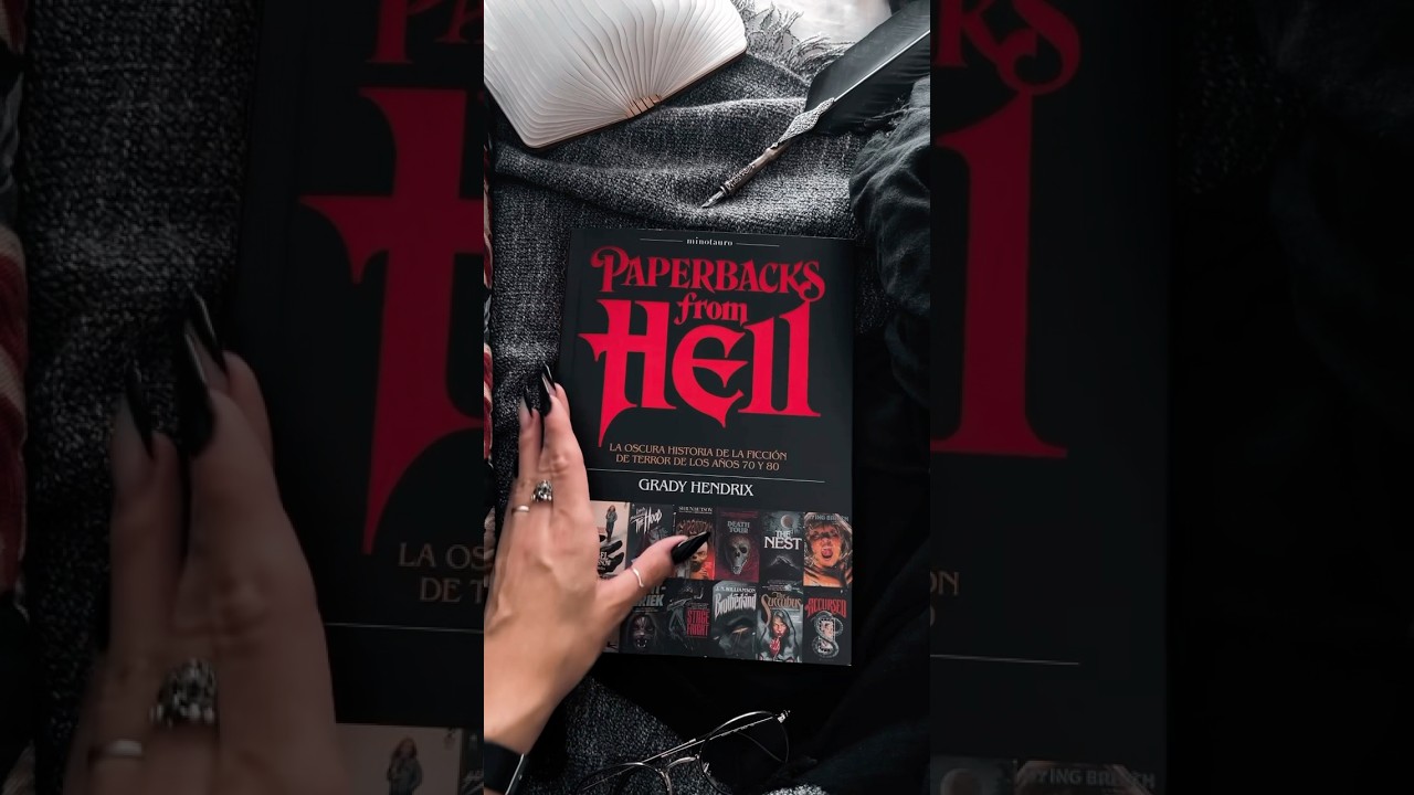 Paperbacks from Hell! 😍 #readwithmoonlight #shorts #booktube