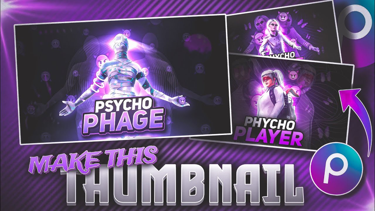 Make This Viral Thumbnail Like SYNZX & KemO In Picsart 🔥