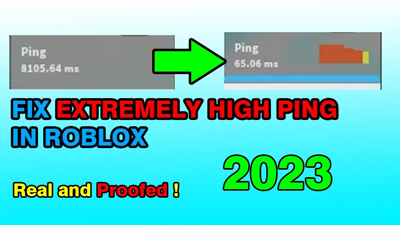How to fix high ping in roblox (Recommended For Asia Player)