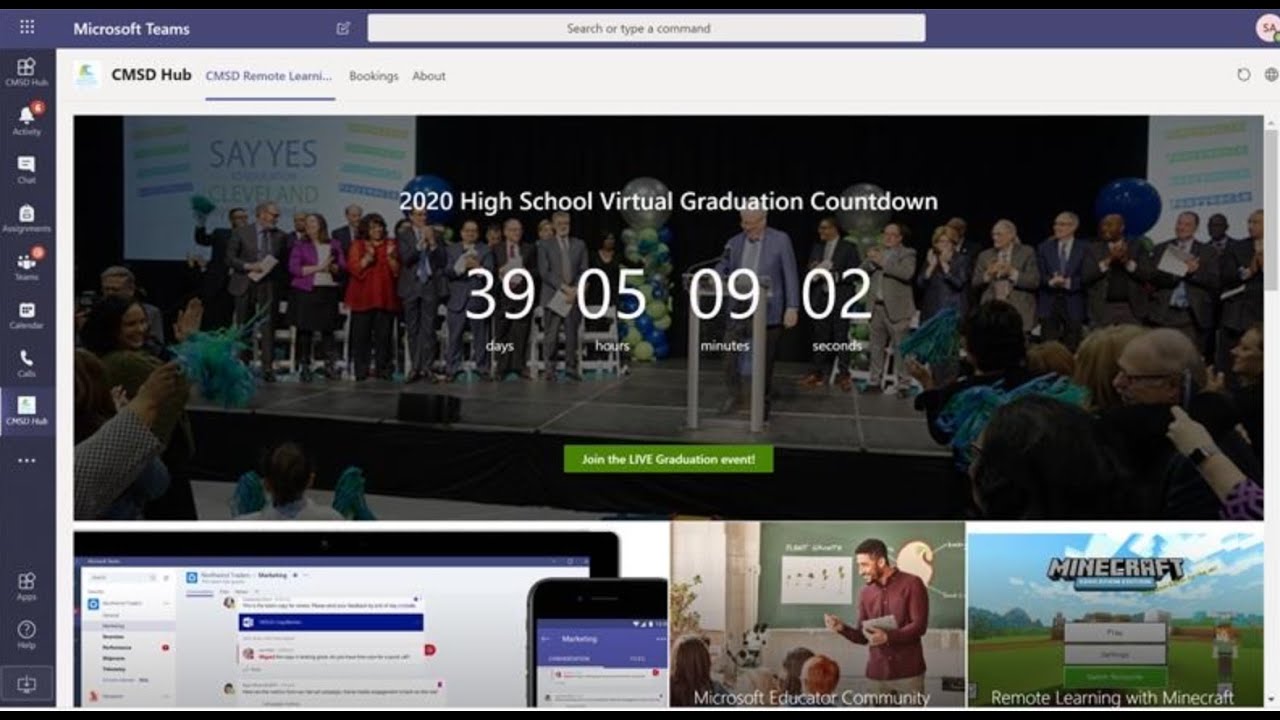 Create a Learning Portal in Microsoft Teams to access LIVE events and automate tasks!