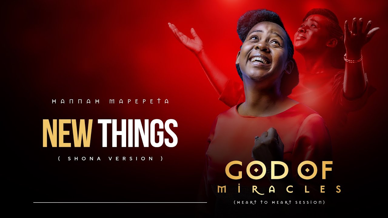 Hannah Mapepeta : Lyric video for New things are being declared  ( Shona Version one-mic-one-take )
