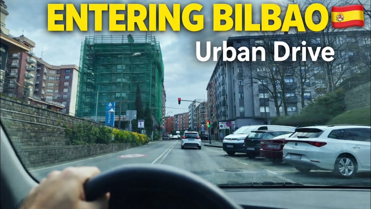 Portugalete to Bilbao 🚗 Urban Drive via Barakaldo | Spain 4K POV