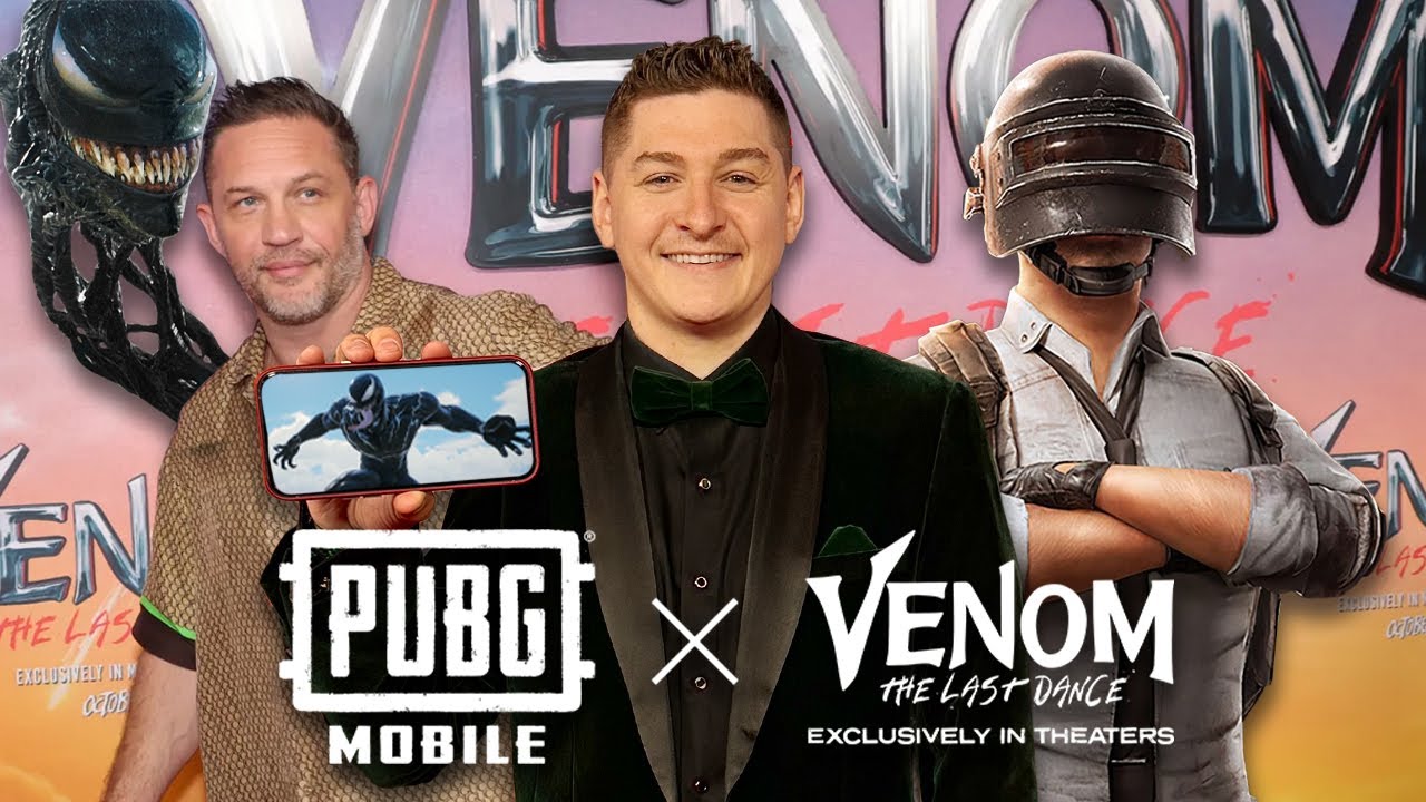 VENOM WORLD PREMIERE VLOG! PUBG MOBILE x Venom: The Last Dance