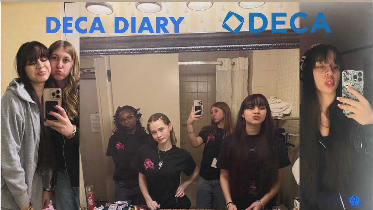 Come with me to DECA States!! (Bus ride, conference, room time, etc!)