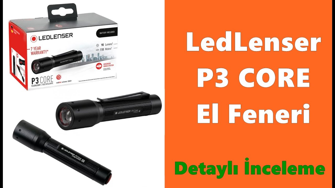 LedLenser P3 CORE El Feneri #ledlenser #bushcraft #taktik