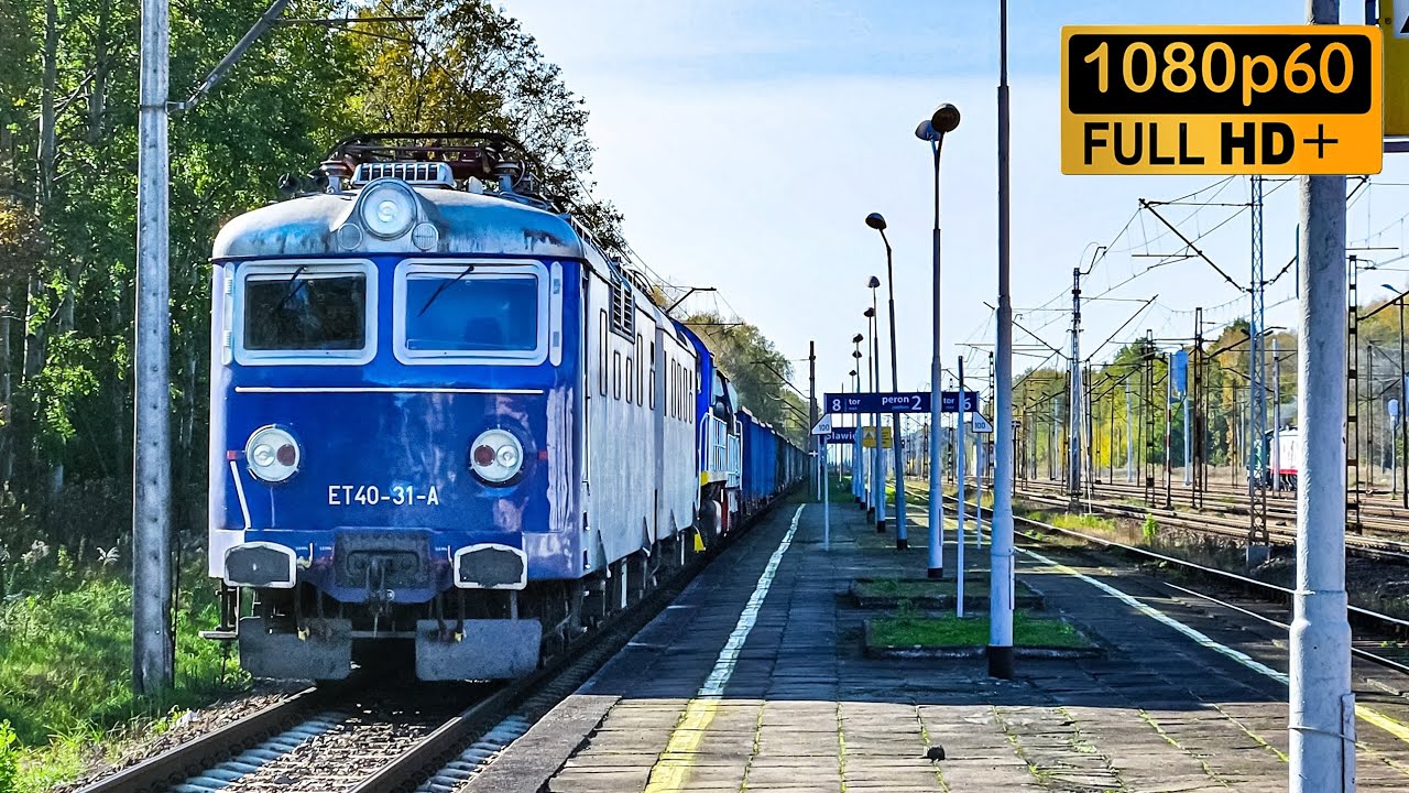 Co Jeździ w Sławięcicach? Jedyny taki Bombowiec ET40! Mix Składów.