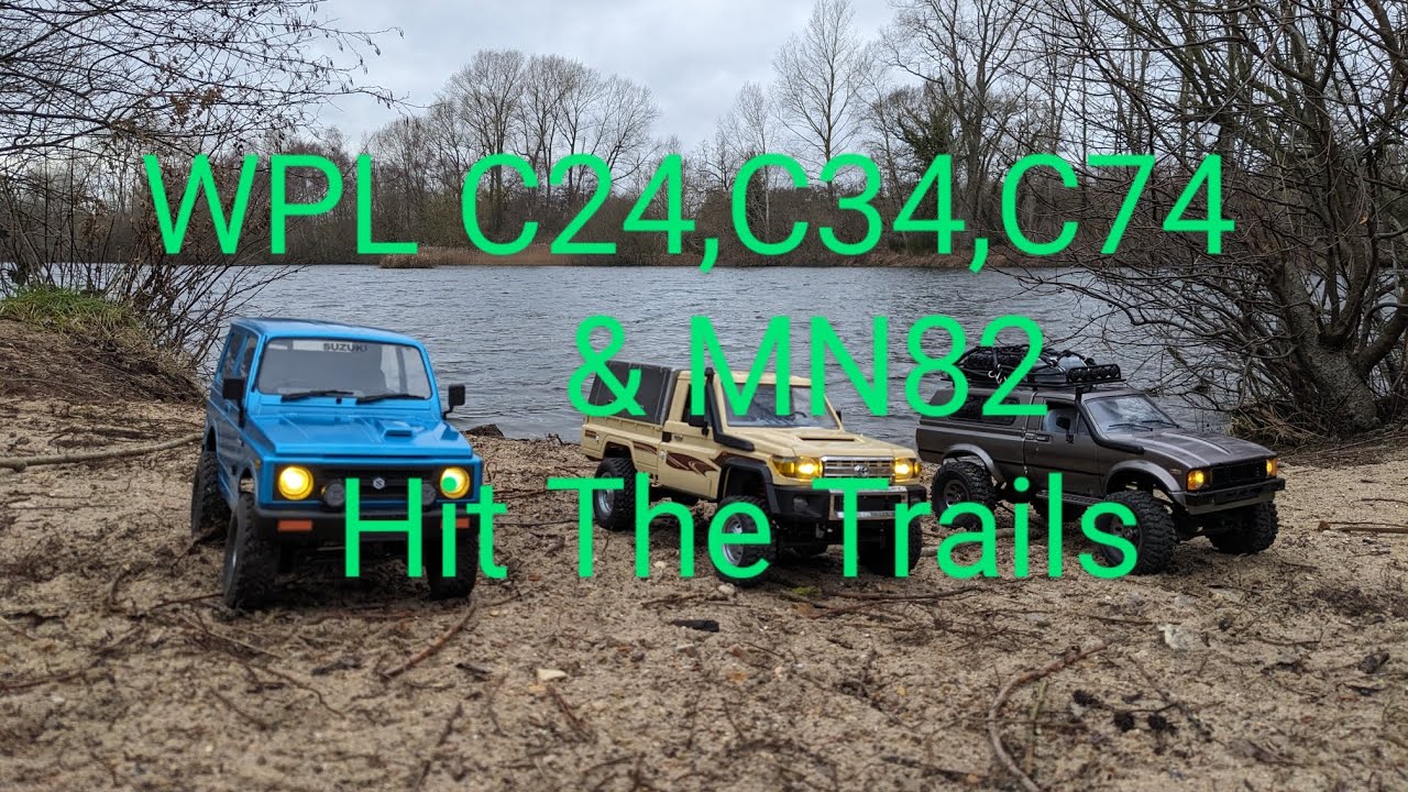 Wpl C24, C34, C74 & MN82 hitting the trails.!!