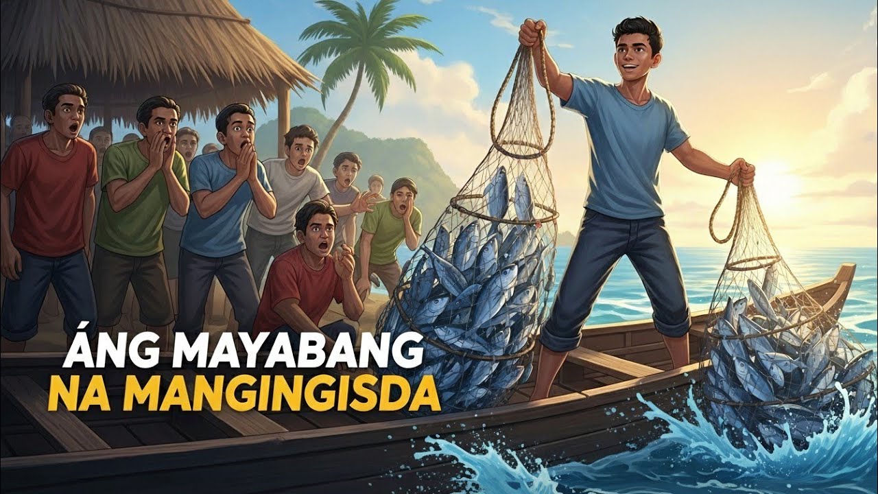 Ang mayabang na mangingisda na SI Landon | Kwentong May aral | Tagalog story