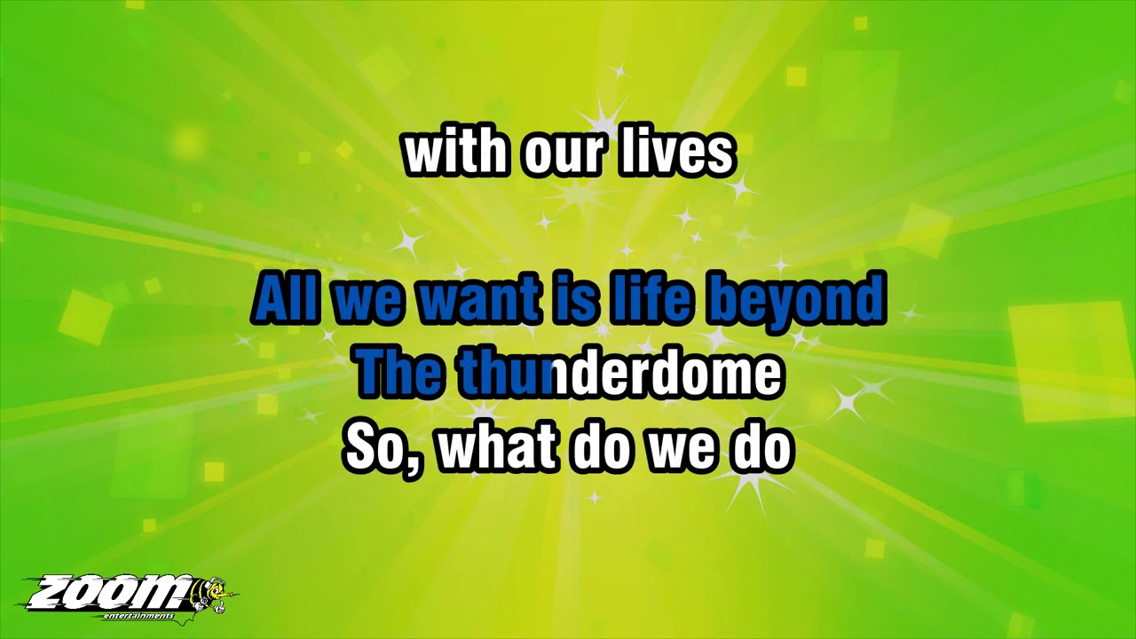 Tina Turner - We Don't Need Another Hero (Karaoke Version) with Lyrics On Screen
