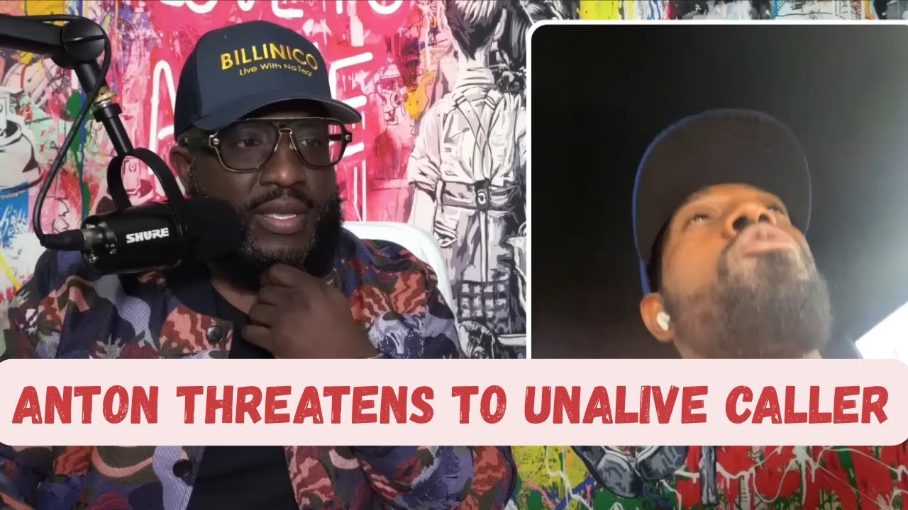 Anton Daniels THREATENS to BLOW Callers HEAD Off On LIVE Stream | his WIFE told the TRUTH!