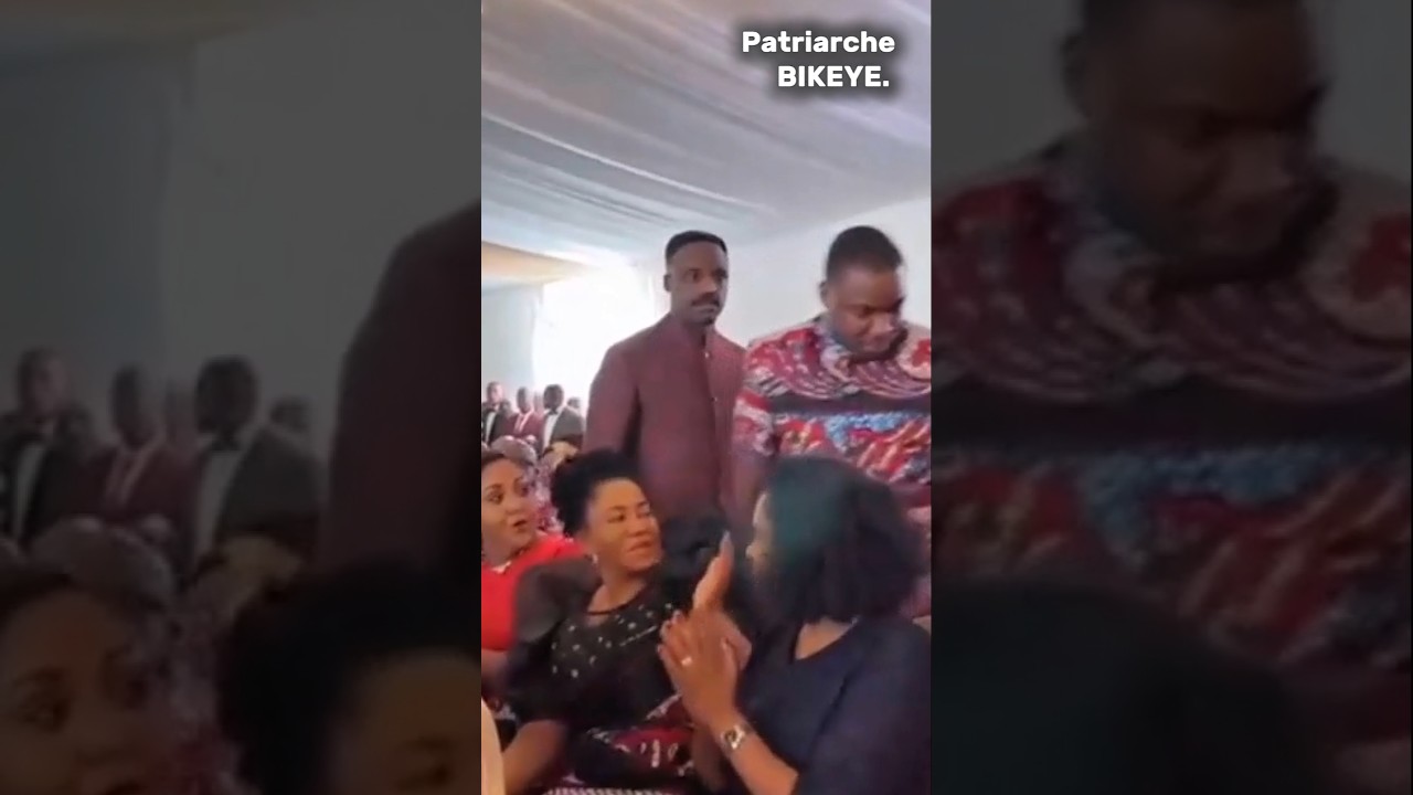 Junior Bongo &agrave; la dot de sa femme Julia Otto pour leur mariage coutumier #mariagejuniorbongo #congo