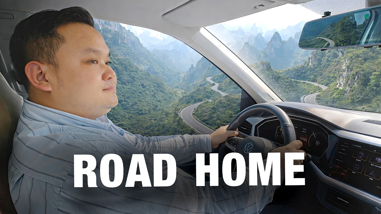 Life in China 🇨🇳 Driving Through My Hometown Mountains