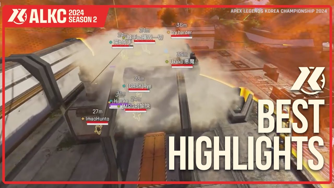하늘은 XNY를 챔피언으로 만들어 줄것인가?  I  ALKC SEASON 2 BEST HIGHLIGHTS I  Apex Legends