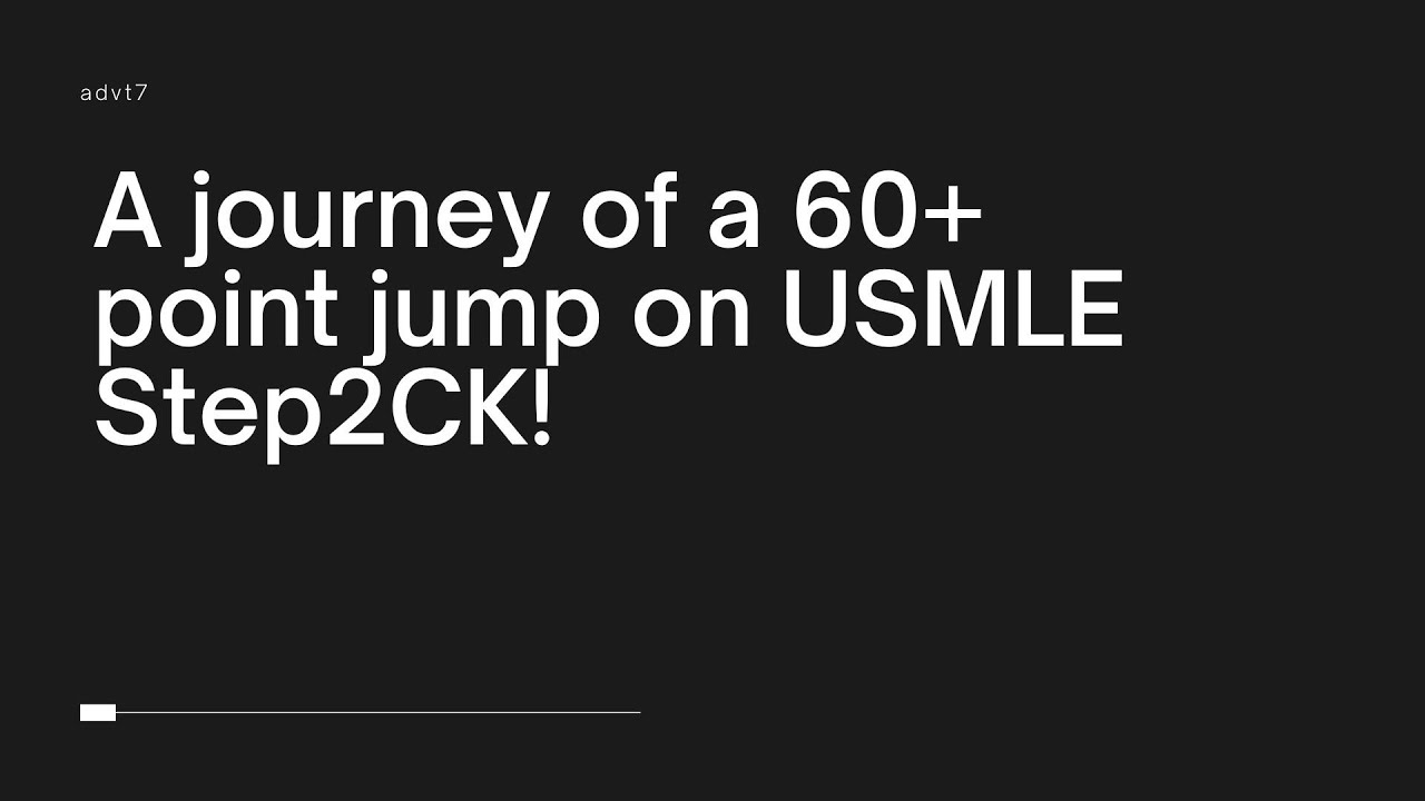 USMLE Step2CK Score Flip! Getting 260+ After A Low Step 1 Score feat Dr I