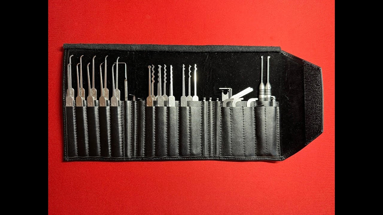 (53) MULTIPICK ELITE 39 LOCK NOOB ESSENTIAL SELECTION KIT