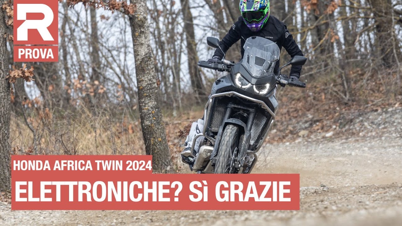 Honda Africa Twin ES 2024 - La prova della nuova CRF1100L: ecco come va su strada e in fuoristrada