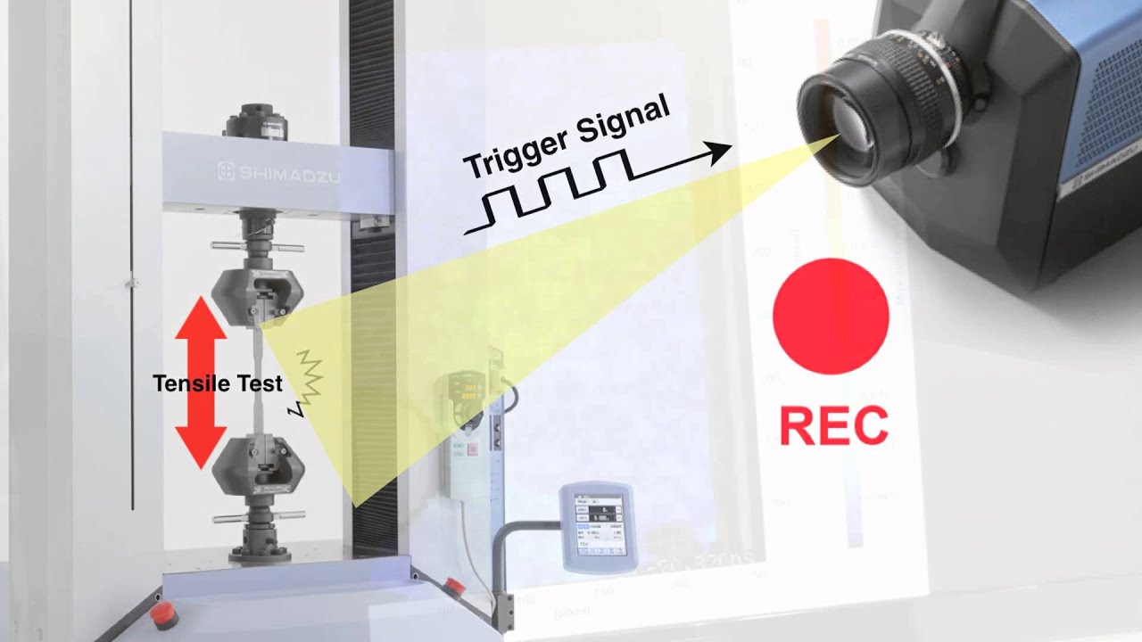 TEST2013, Shimadzu DIC Analysis System Strain distribution measurement system