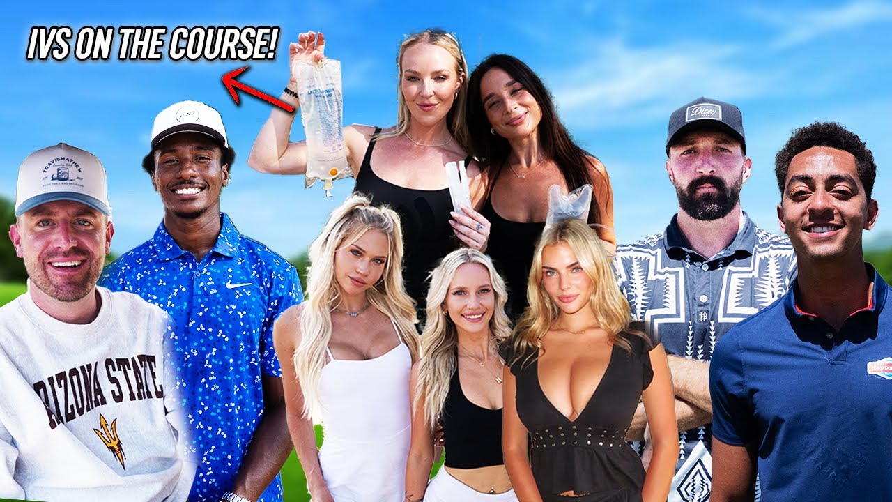 We Brought IV Nurses and Hot Blondes to The Golf Course!