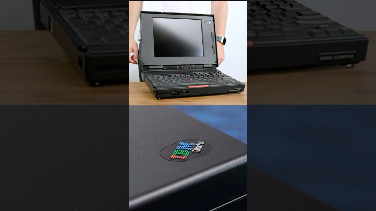 IBM Thinkpad 360CS From 1994! #retro #laptop #thinkpad