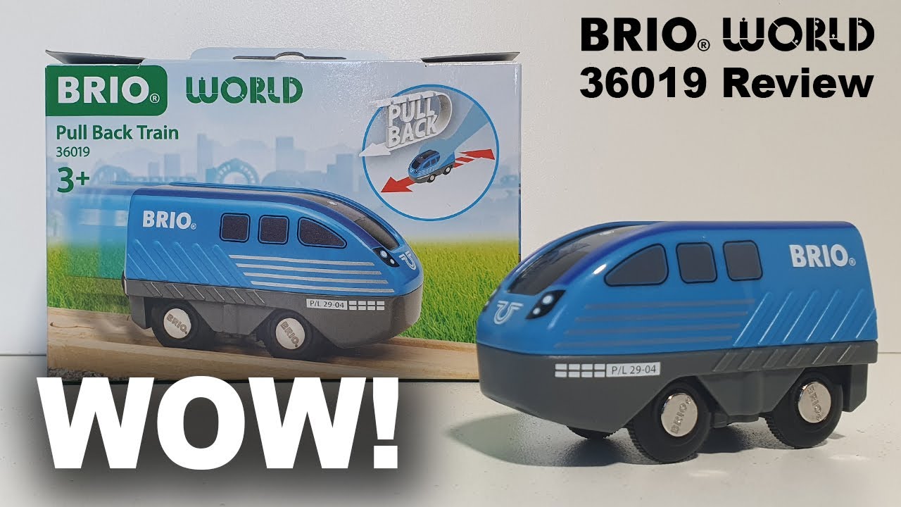 Этот поезд Brio ПРЕВЗОЙДЁЛ ВСЕ наши испытания! BRIO 36019 Поезд с оттяжкой