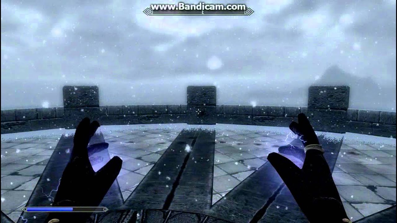Skyrim - All Lightning Spells