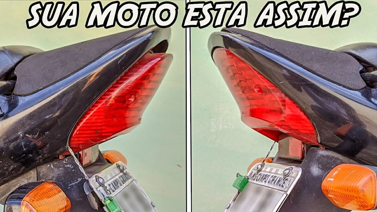 COMO REGULAR A LANTERNA TRASEIRA DA CG FAN?