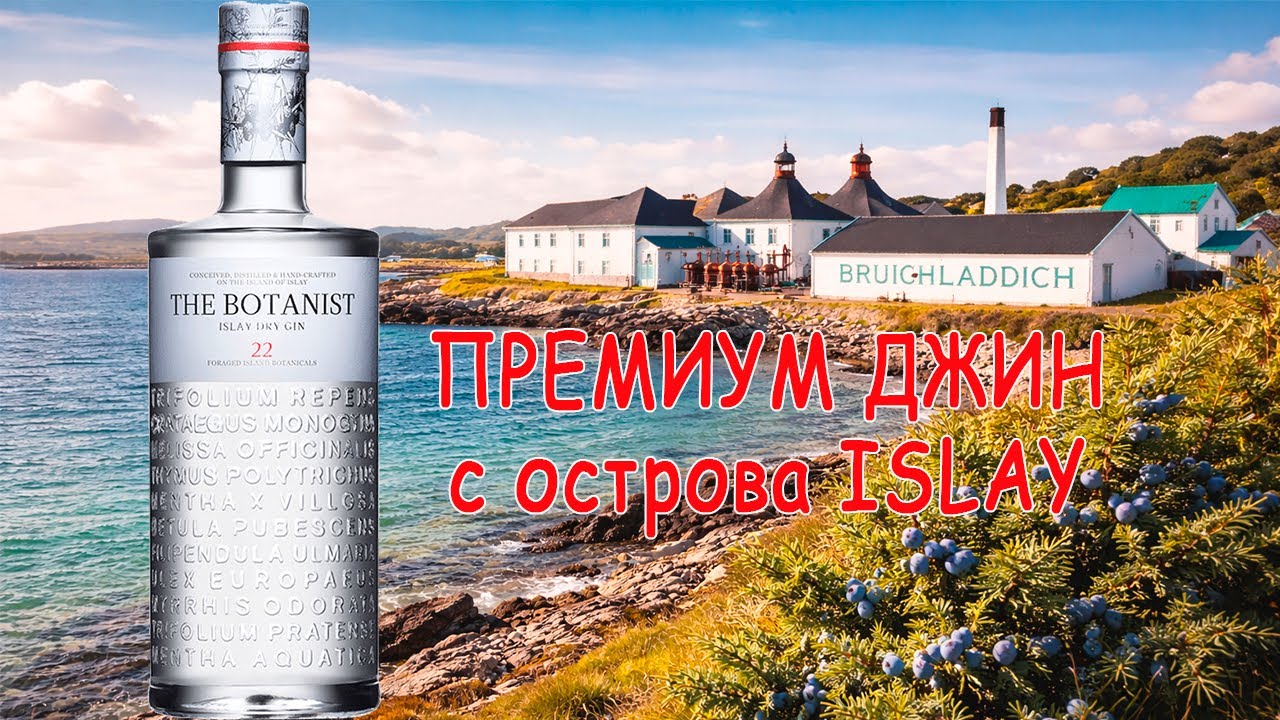 Обзор на премиум Джин с острова ISLAY THE BOTANIST 22 | Стоит ли переплачивать?