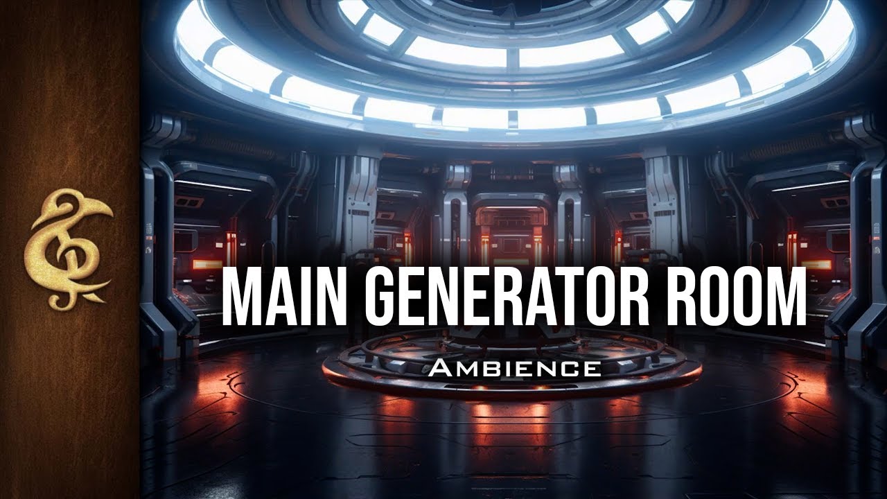 Main Generator Room | Sci-Fi Ambience | 3 Hours