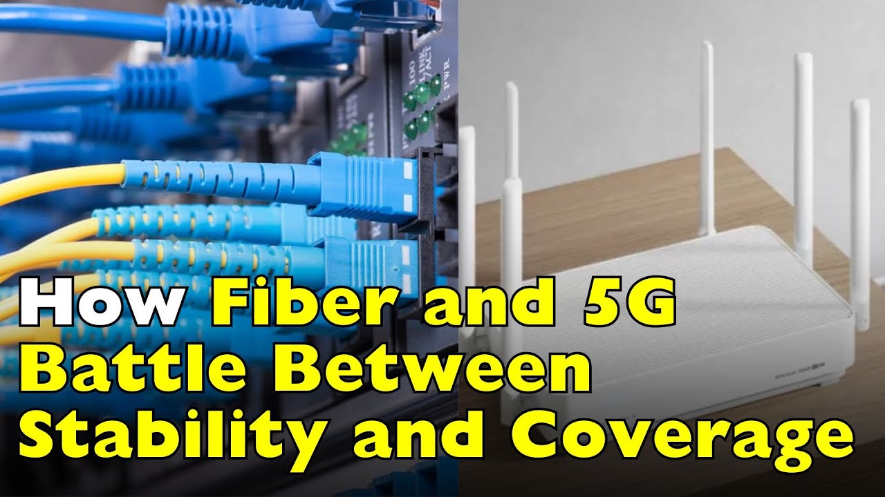 How Do Fiber and 5G Battle Between Stability and Coverage?