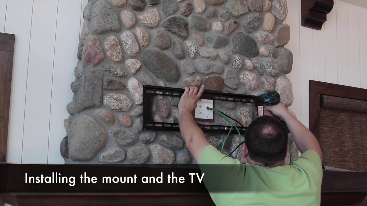 Fireplace TV Installation