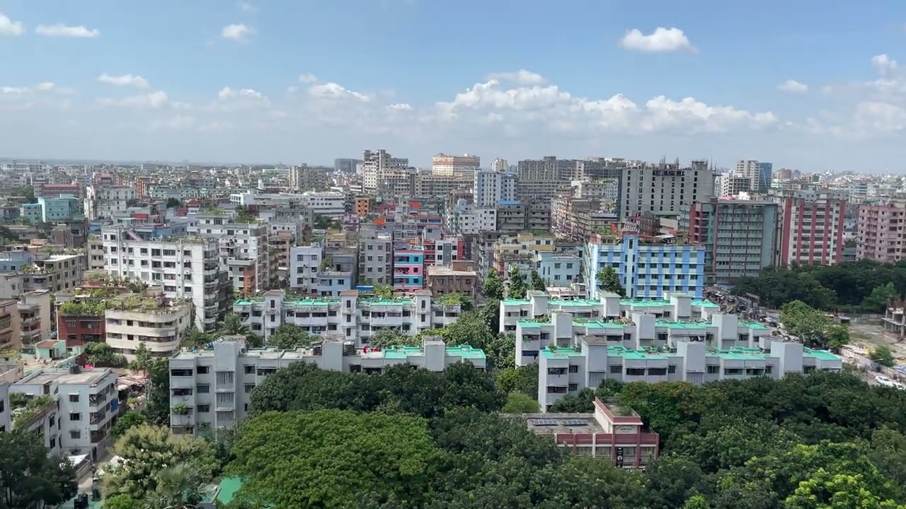 Mirpur-1, Dhaka, 4k Video
